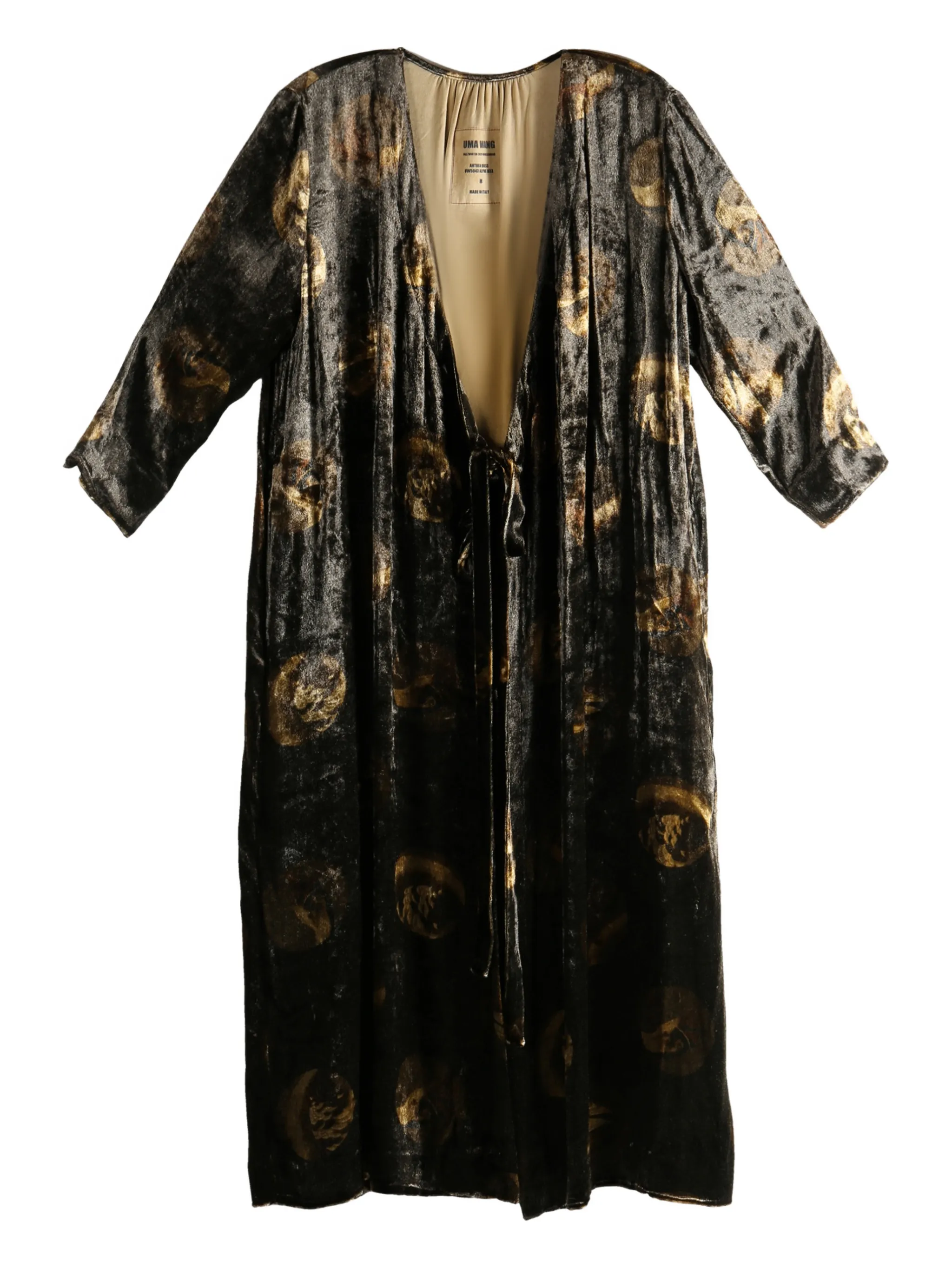 Платье миди Anthea с поясом Uma Wang, черный
Платье миди Anthea с поясом Uma Wang, черный