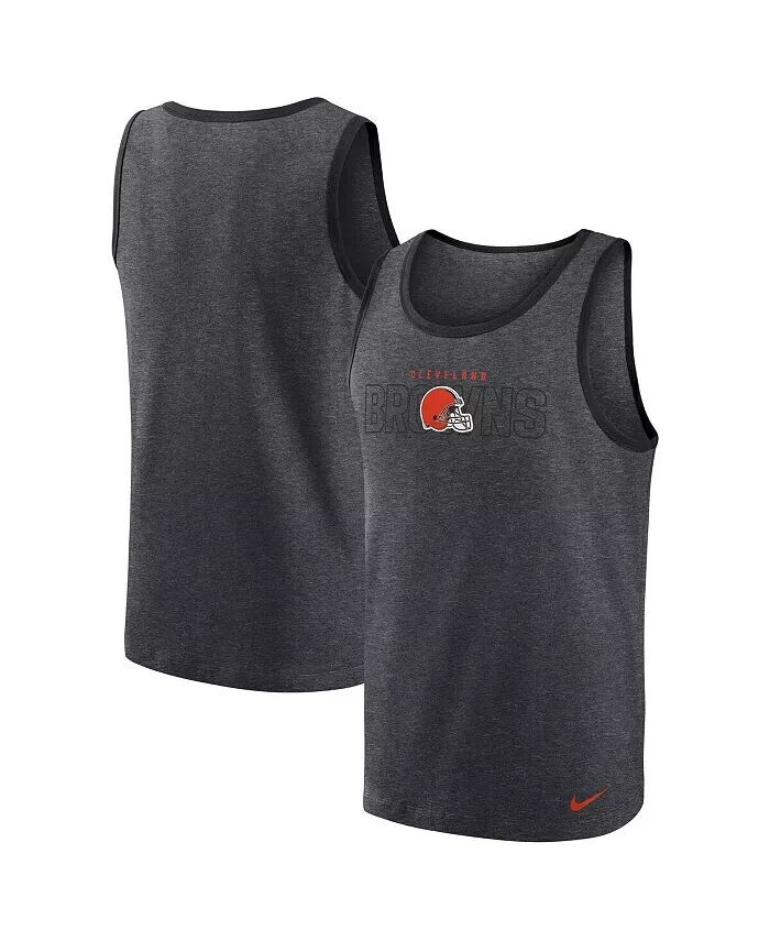 Мужская темно-серая майка Cleveland Browns Tri-Blend без рукавов Nike
Мужская темно-серая майка Cleveland Browns Tri-Blend без рукавов Nike