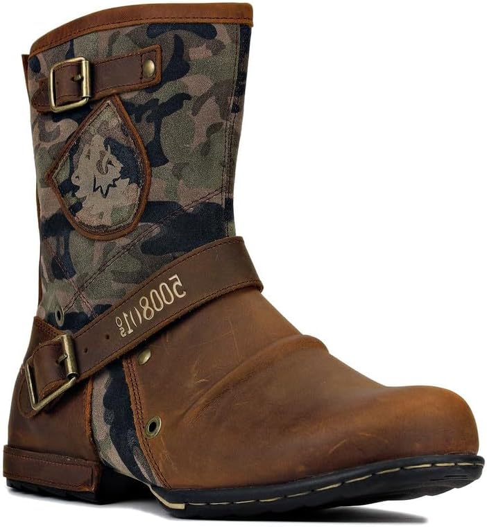 Мужские вестерн-ботинки XBTEVUDAK с молнией, повседневные с массивным каблуком, традиционные ботинки, классические ретро-ботинки в стиле кантри, мужские ботинки до щиколотки, коричневый
Мужские вестерн-ботинки XBTEVUDAK с молнией, повседневные с массивным каблуком, традиционные ботинки, классические ретро-ботинки в стиле кантри, мужские ботинки до щиколотки, коричневый