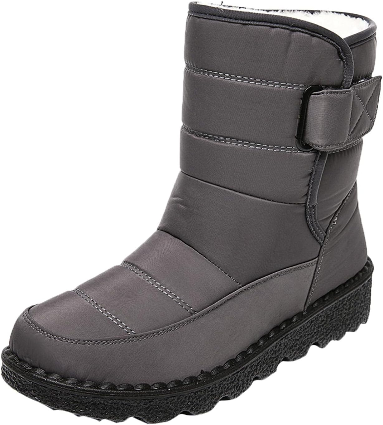 Зимние снежные ботинки Hbeylia для женщин и мужчин, унисекс, водонепроницаемые, с термальной флисовой подкладкой, серый
Зимние снежные ботинки Hbeylia для женщин и мужчин, унисекс, водонепроницаемые, с термальной флисовой подкладкой, серый