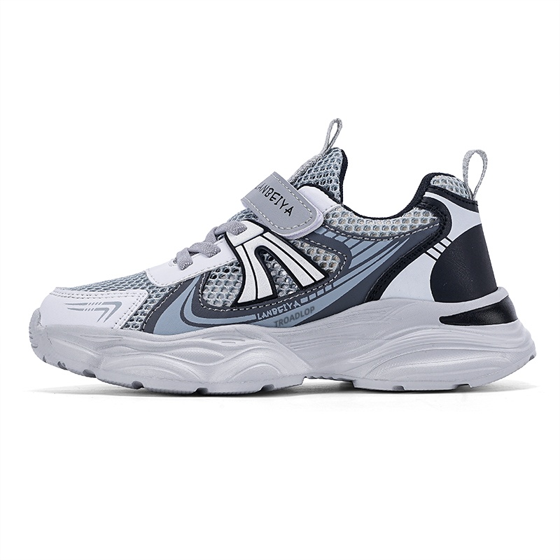 Нескользящая легкая амортизирующая детская обувь для повседневной носки TROADLOP, белый/серый
Нескользящая легкая амортизирующая детская обувь для повседневной носки TROADLOP, белый/серый