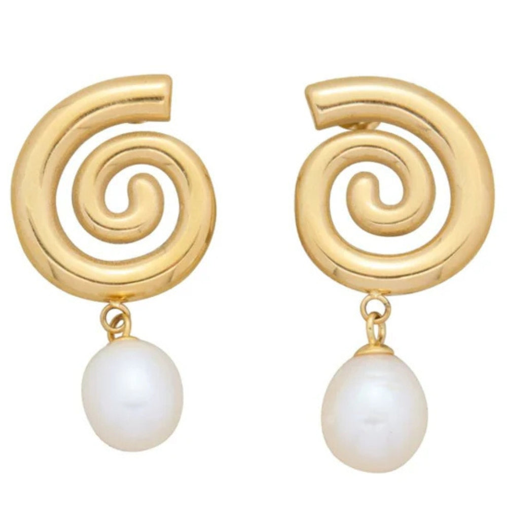 Серьги-гвоздики с 1,5-дюймовым жемчугом из пресноводного золота, покрытые 18-каратным желтым золотом Pompeii2, 18K Yellow Gold
Серьги-гвоздики с 1,5-дюймовым жемчугом из пресноводного золота, покрытые 18-каратным желтым золотом Pompeii2, 18K Yellow Gold