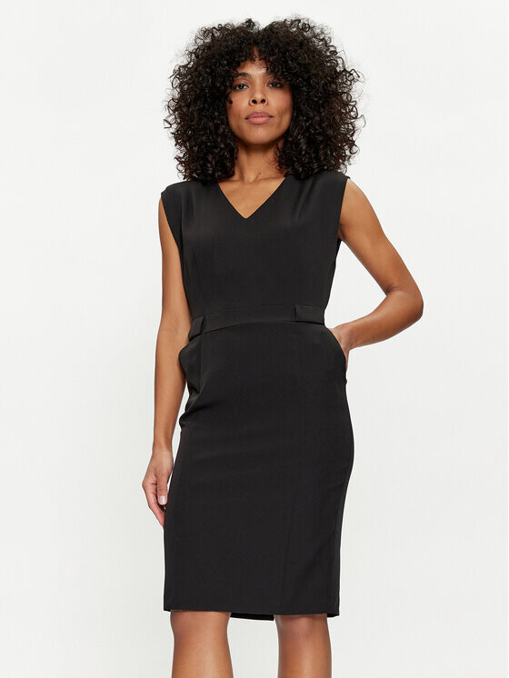 Платье на каждый день, стандартного кроя Fracomina, черный
Платье на каждый день, стандартного кроя Fracomina, черный