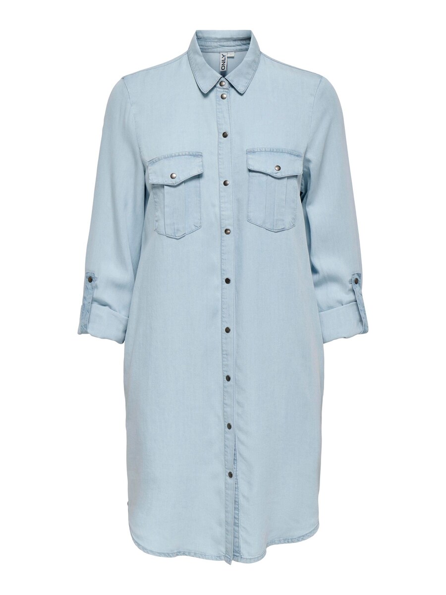 Платье-рубашка ONLY ONLCharis, светло-синий 
Платье-рубашка ONLY ONLCharis, светло-синий