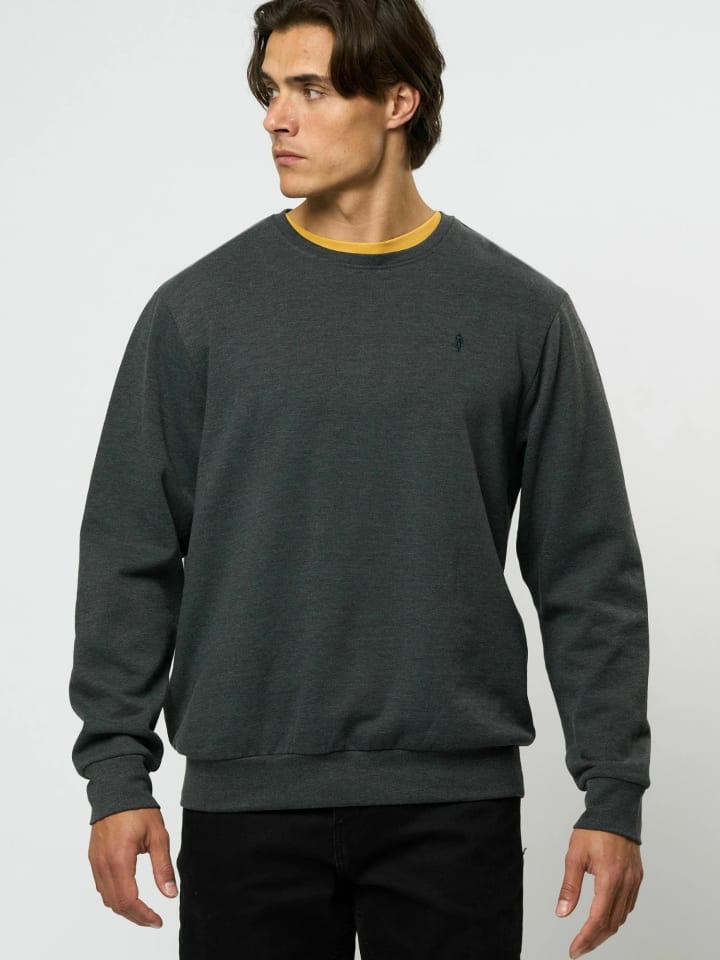 Свитер Скайлер темно-серого меланжевого цвета MCS
Свитер Скайлер темно-серого меланжевого цвета MCS