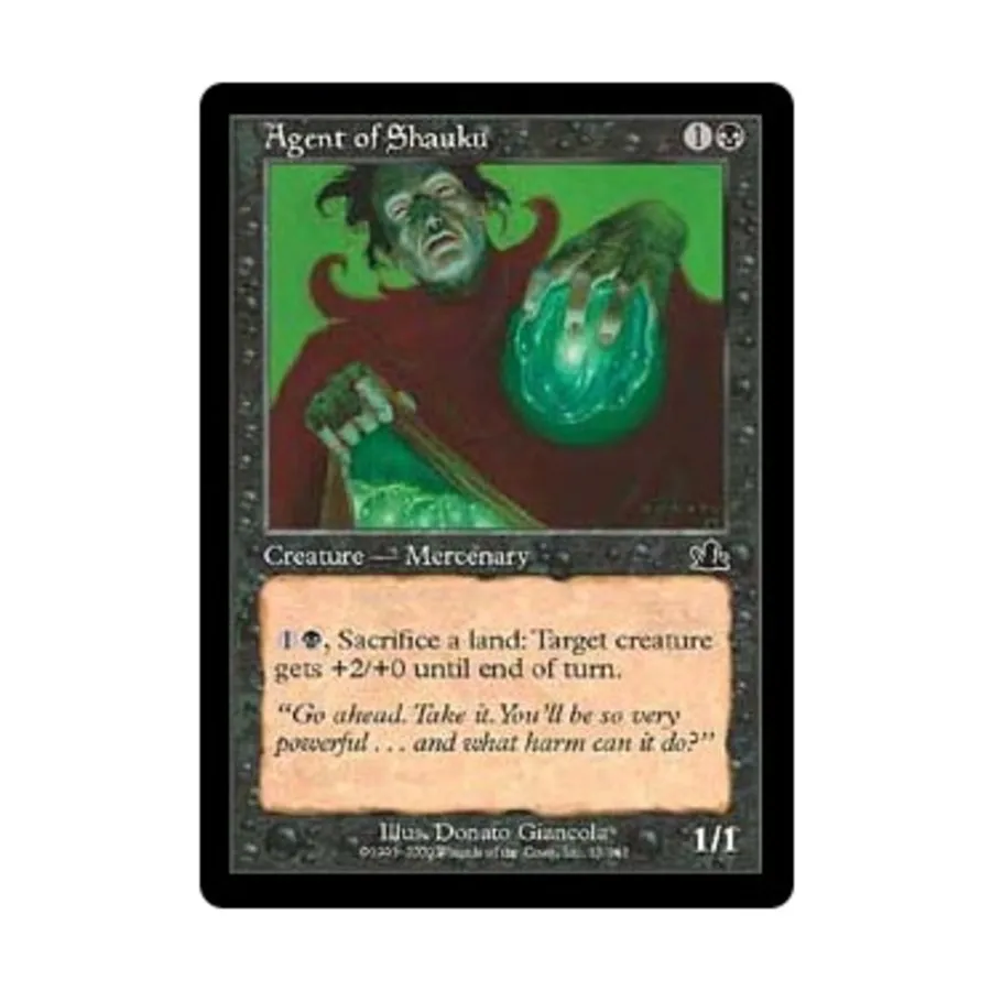 CCG Агент Шауку (C) (Фольга), MTG - Prophecy
CCG Агент Шауку (C) (Фольга), MTG - Prophecy