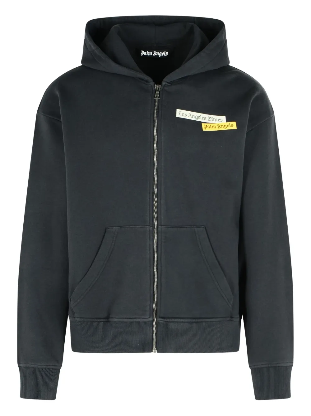 Толстовка с капюшоном и застежкой-молнией спереди с логотипом PALM ANGELS, черный
Толстовка с капюшоном и застежкой-молнией спереди с логотипом PALM ANGELS, черный