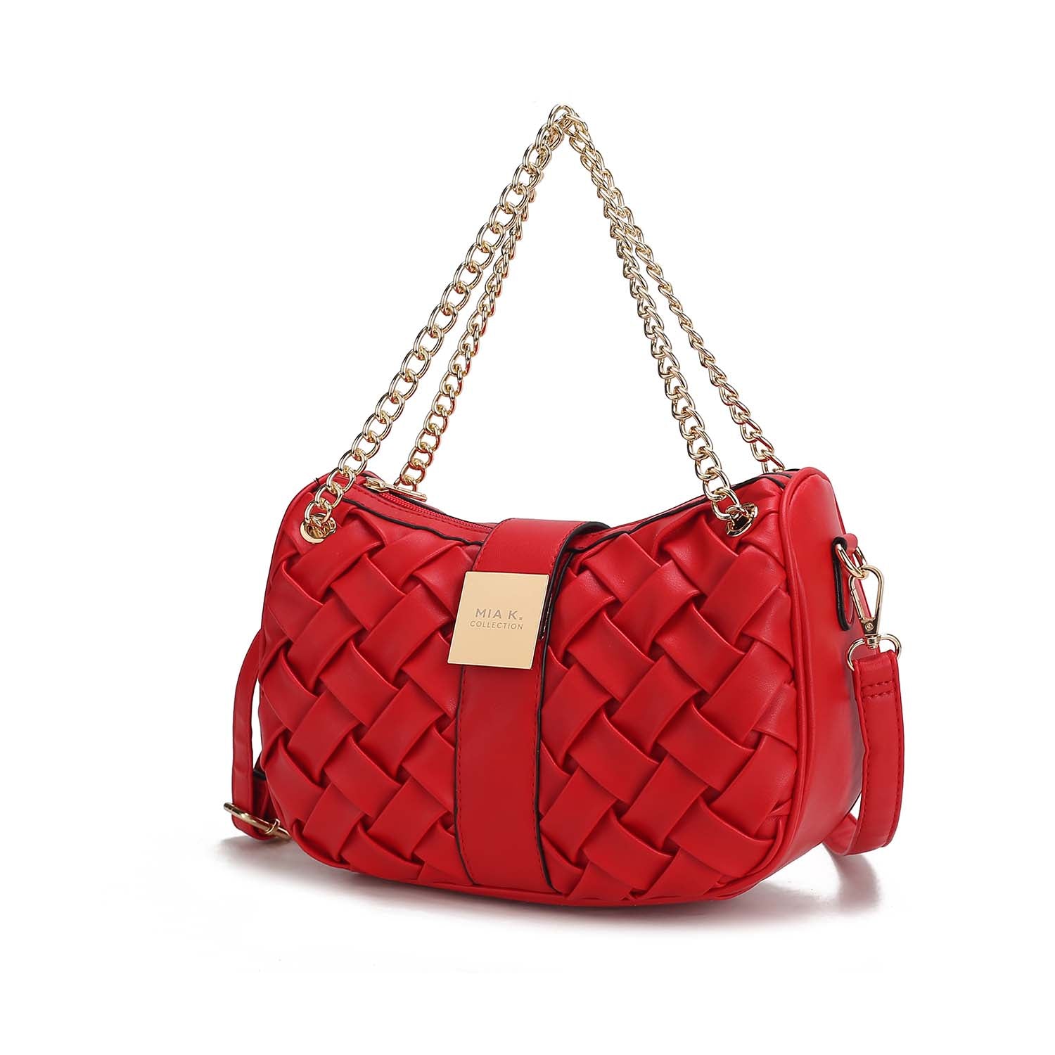 Сумка через плечо Solari из веганской кожи с плетеной цепочкой, шикарная и функциональная MKF Collection By Mia K., красный
Сумка через плечо Solari из веганской кожи с плетеной цепочкой, шикарная и функциональная MKF Collection By Mia K., красный