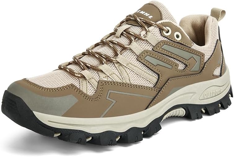 Мужские походные кроссовки с дышащей сеткой для трекинга, уличные, легкие, противоскользящие, для прогулок, восхождений и путешествий Qacksv, коричневый
Мужские походные кроссовки с дышащей сеткой для трекинга, уличные, легкие, противоскользящие, для прогулок, восхождений и путешествий Qacksv, коричневый