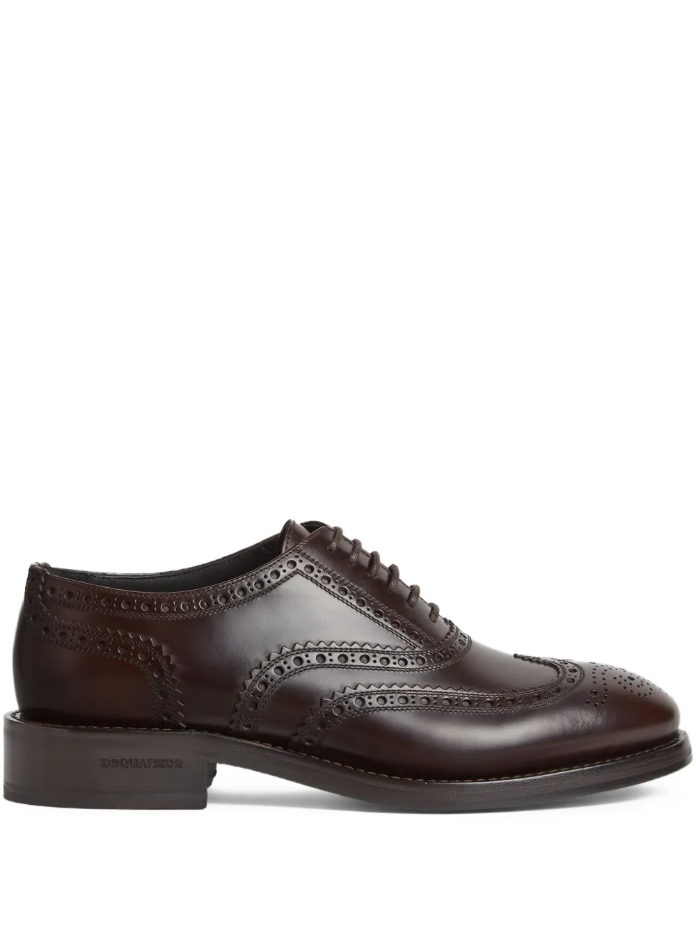 Кожаные оксфорды DSQUARED2, коричневый 
Кожаные оксфорды DSQUARED2, коричневый