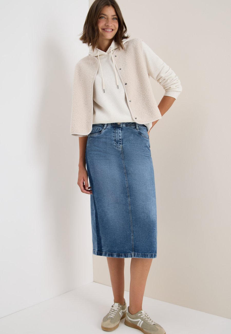 Юбка Cecil Denim skirt, Blau/Light-Blue Denim
Юбка Cecil Denim skirt, Blau/Light-Blue Denim