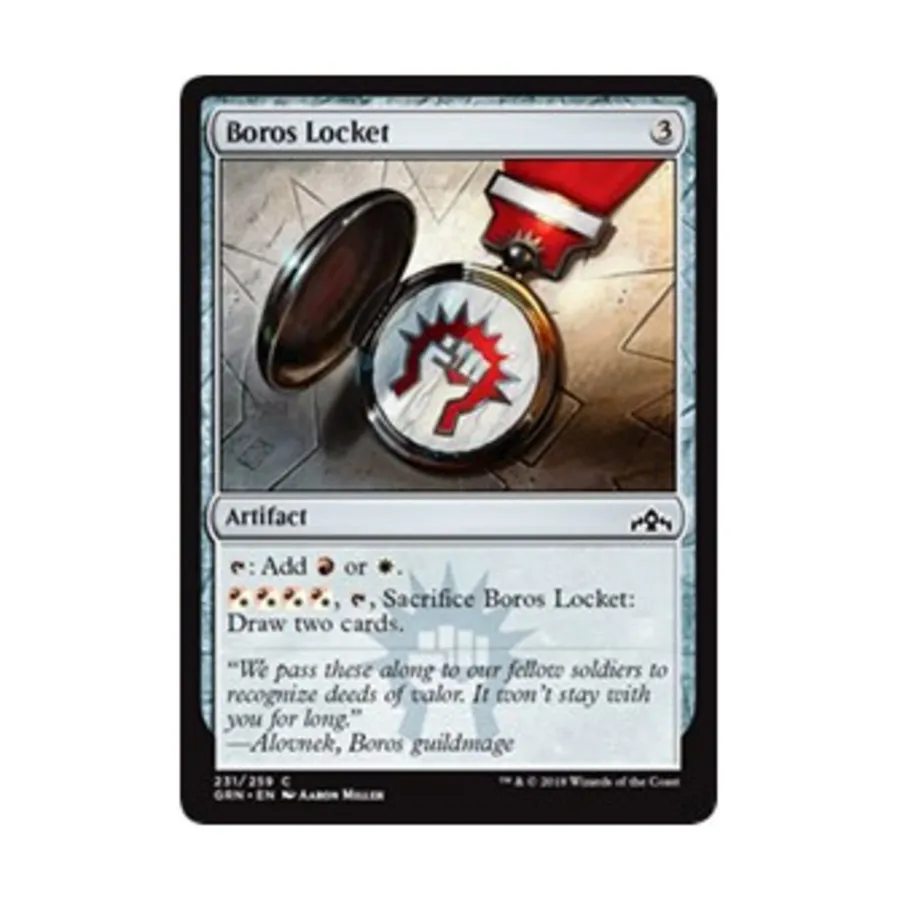 CCG Медальон Борос (С), MTG - Guilds of Ravnica
CCG Медальон Борос (С), MTG - Guilds of Ravnica