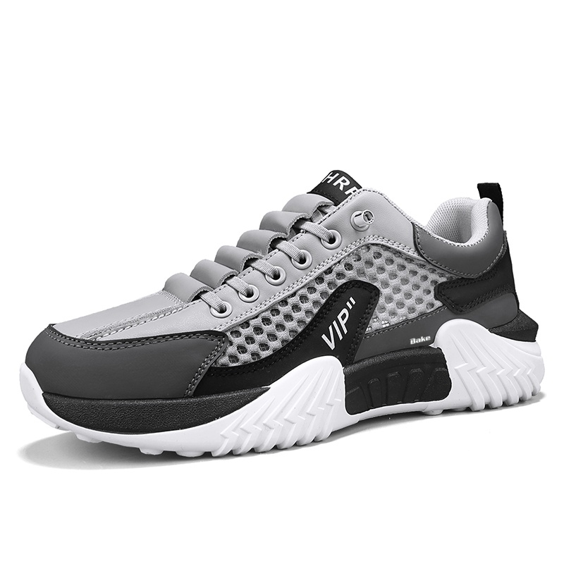 Нескользящие, износостойкие, дышащие низкие повседневные туфли для мужчин BAKE, Black Gray
Нескользящие, износостойкие, дышащие низкие повседневные туфли для мужчин BAKE, Black Gray