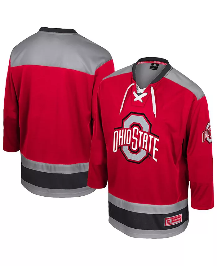 Мужская алая хоккейная футболка Ohio State Buckeyes Athletic Machine Fashion Colosseum
Мужская алая хоккейная футболка Ohio State Buckeyes Athletic Machine Fashion Colosseum