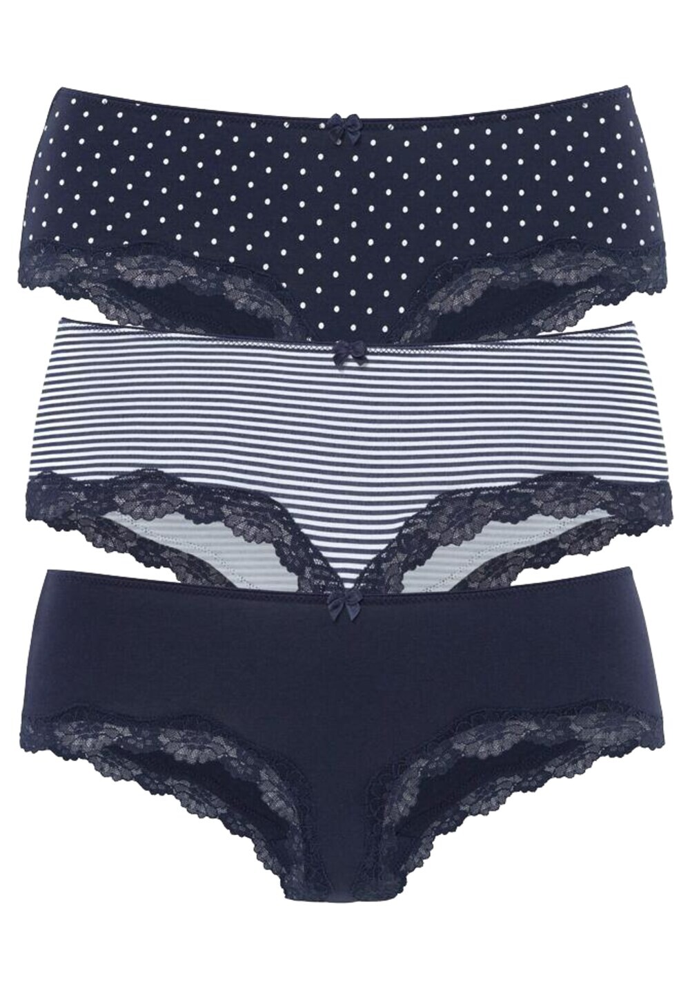 Трусы бойшортс LASCANA, ночной синий
Трусы бойшортс LASCANA, ночной синий