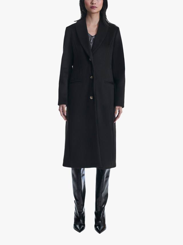 Длинное пальто на пуговицах James Lakeland, черный
Длинное пальто на пуговицах James Lakeland, черный