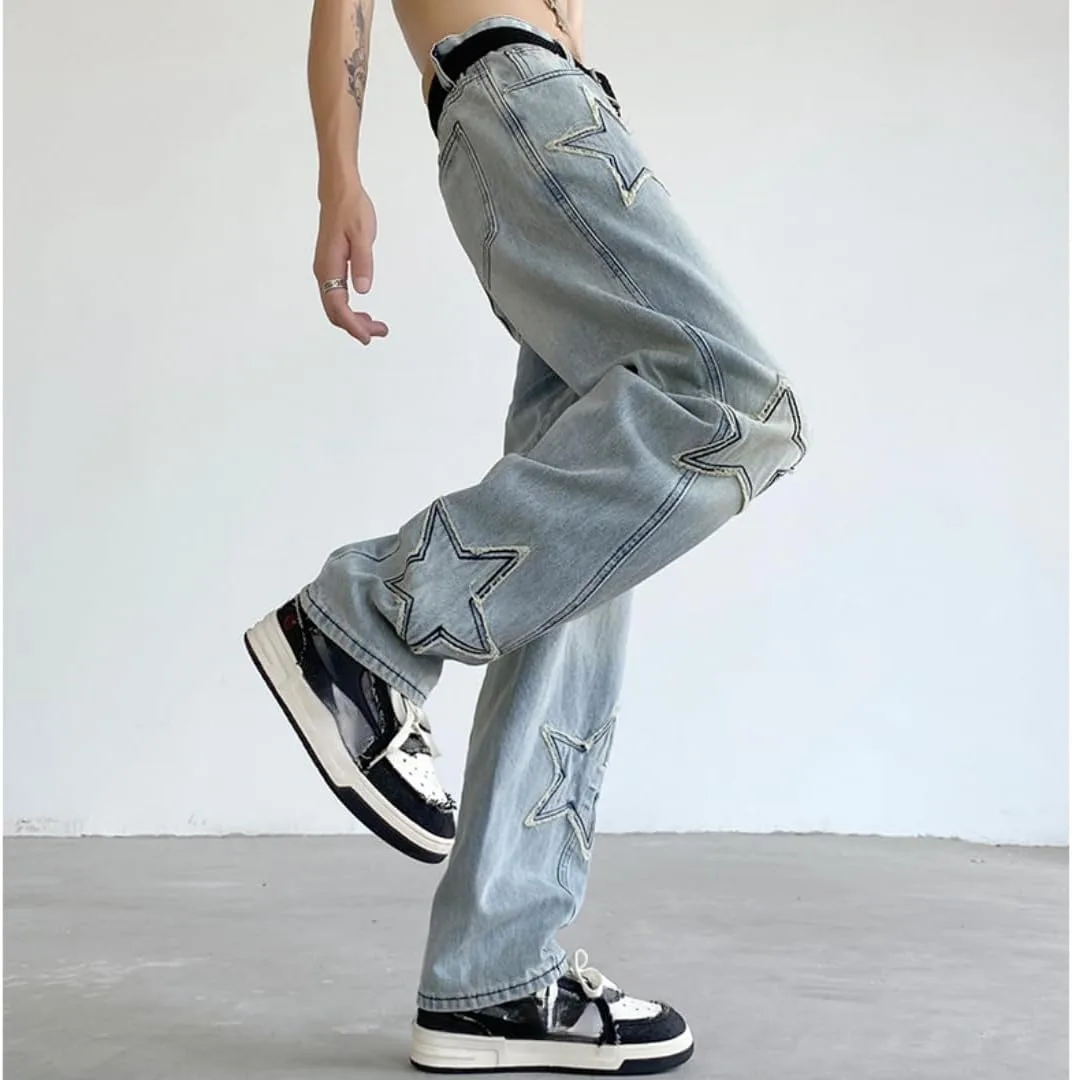 Джинсы Y2K Baggy с патчами в стиле гранж Attria
Джинсы Y2K Baggy с патчами в стиле гранж Attria