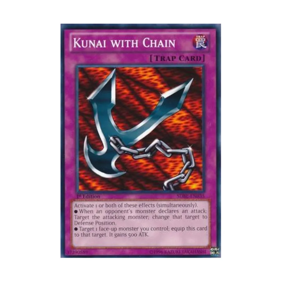 CCG Кунай с цепью (Общий), Yu-Gi-Oh - Structure Deck - Saga of Blue-Eyes White Dragon - Singles
CCG Кунай с цепью (Общий), Yu-Gi-Oh - Structure Deck - Saga of Blue-Eyes White Dragon - Singles