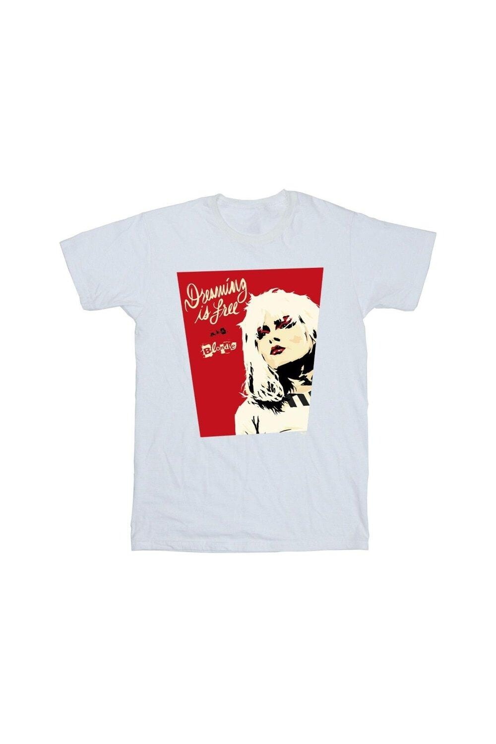 Хлопковая футболка Dreaming Is Free Blondie, белый
Хлопковая футболка Dreaming Is Free Blondie, белый