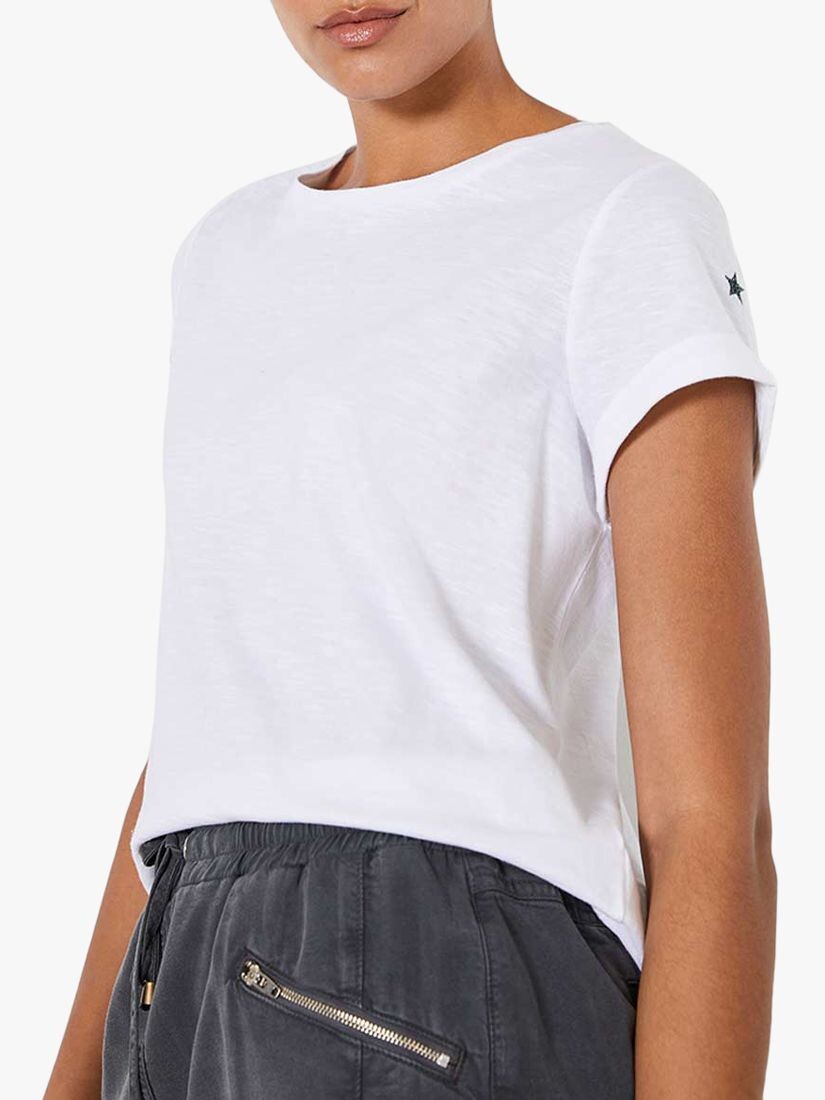 Хлопковая футболка со звездами из мятного бархата, цвет слоновой кости, Зеленый, Хлопковая футболка со звездами из мятного бархата, цвет слоновой кости
Хлопковая футболка со звездами из мятного бархата, цвет слоновой кости, Зеленый, Хлопковая футболка со звездами из мятного бархата, цвет слоновой кости