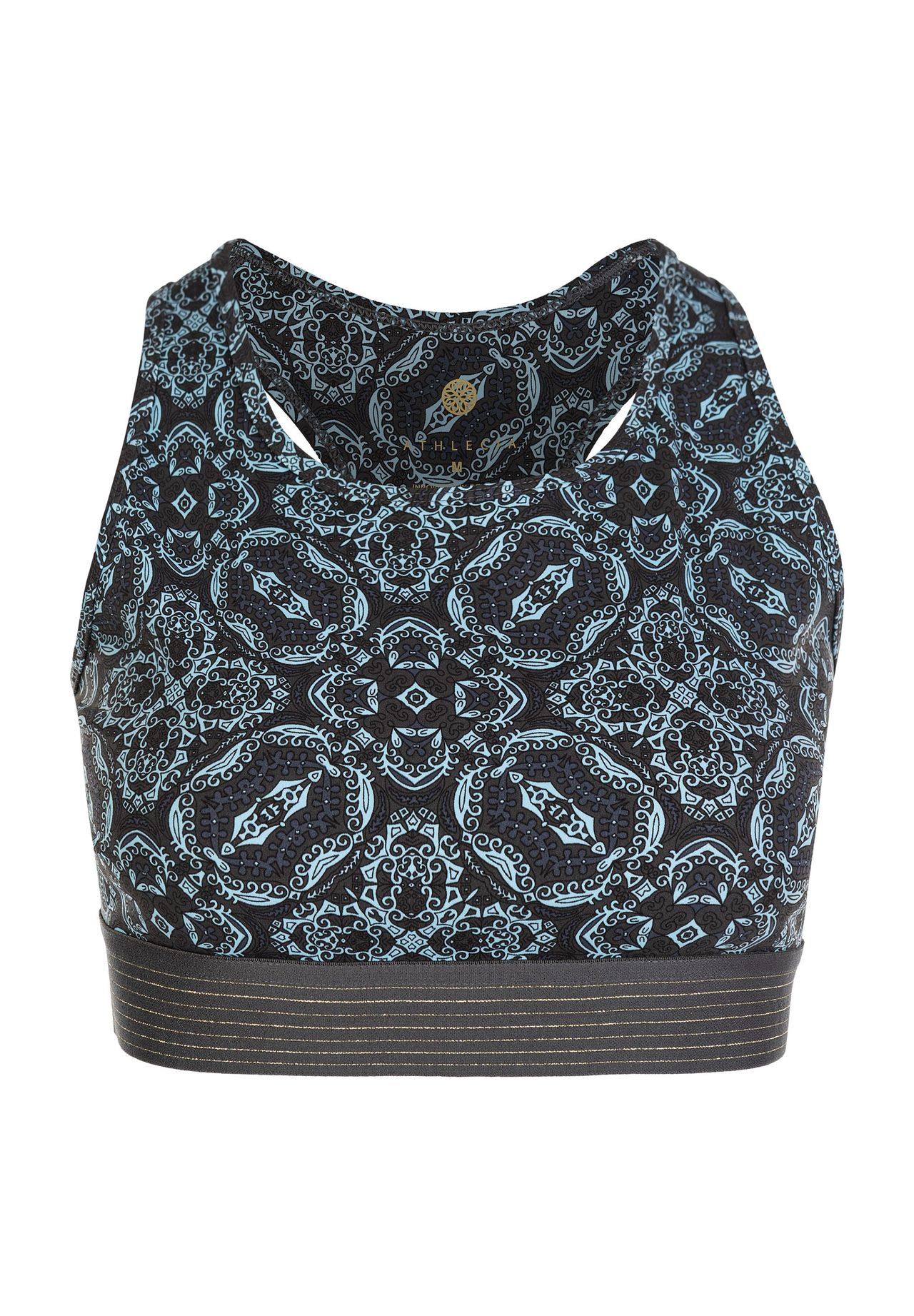 Спортивный бюстгальтер FELIX W Sports Bra с поясом с золотой вышивкой ENDURANCE ATHLECIA, цвет Print 2220
Спортивный бюстгальтер FELIX W Sports Bra с поясом с золотой вышивкой ENDURANCE ATHLECIA, цвет Print 2220