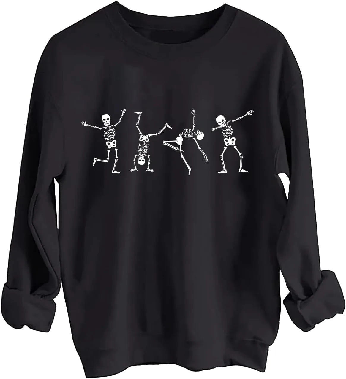 Толстовка с принтом танцующего скелета SESMIM
Толстовка с принтом танцующего скелета SESMIM