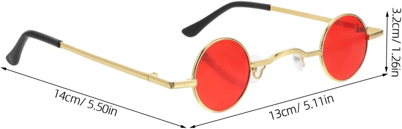 PRETYZOOM 3 шт. Уникальные винтажные солнцезащитные очки в маленькой круглой оправе в готическом стиле стимпанк. Модные очки для женщин и мужчин, Assorted Color
PRETYZOOM 3 шт. Уникальные винтажные солнцезащитные очки в маленькой круглой оправе в готическом стиле стимпанк. Модные очки для женщин и мужчин, Assorted Color