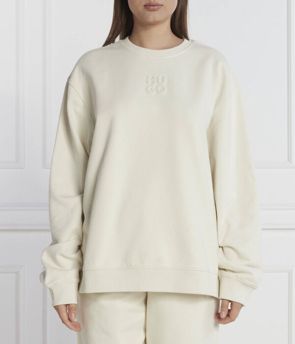 Свитшот женский Hugo свободного кроя, бежевый
Свитшот женский Hugo свободного кроя, бежевый