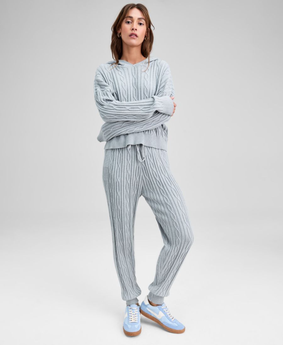 Женские спортивные брюки крупной вязки And Now This, Casual Grey Heather
Женские спортивные брюки крупной вязки And Now This, Casual Grey Heather