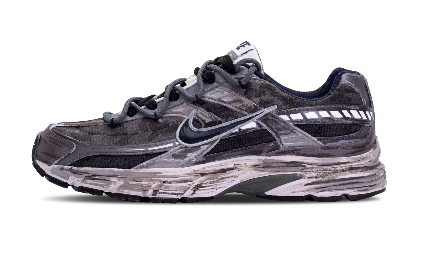 Кроссовки для бега Initiator мужские с низким верхом, черный, серый Nike
Кроссовки для бега Initiator мужские с низким верхом, черный, серый Nike