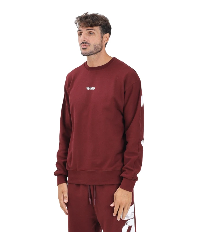 Бордовый свитер с круглым вырезом в городском стиле Disclaimer, красный
Бордовый свитер с круглым вырезом в городском стиле Disclaimer, красный