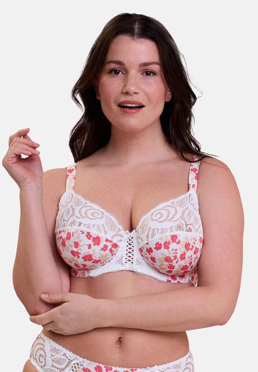 Бюстгальтер Sans Complexe Underwired bra, Imprimé Floral Blanc Et Rouge/Red
Бюстгальтер Sans Complexe Underwired bra, Imprimé Floral Blanc Et Rouge/Red