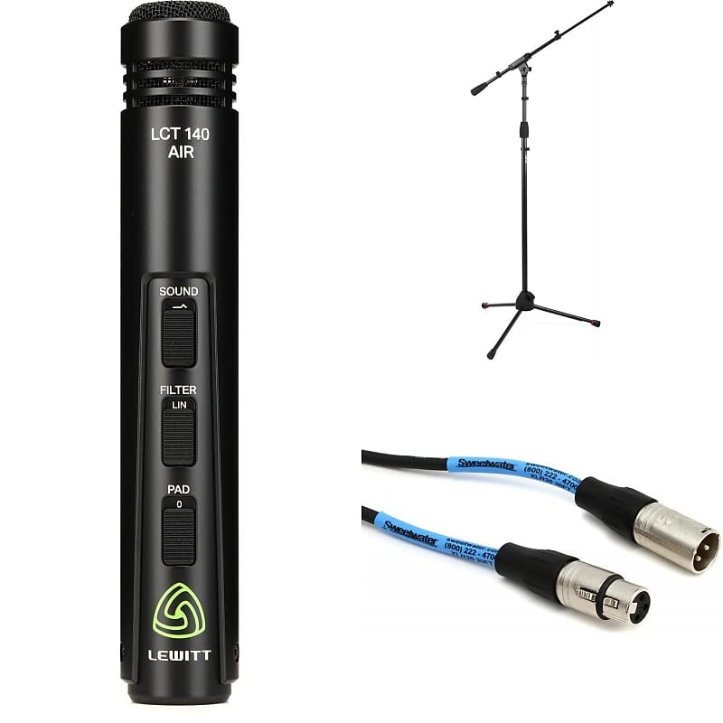 Конденсаторный микрофон Lewitt LCT 140 AIR Small Diaphragm Cardioid Condenser Microphone
Конденсаторный микрофон Lewitt LCT 140 AIR Small Diaphragm Cardioid Condenser Microphone