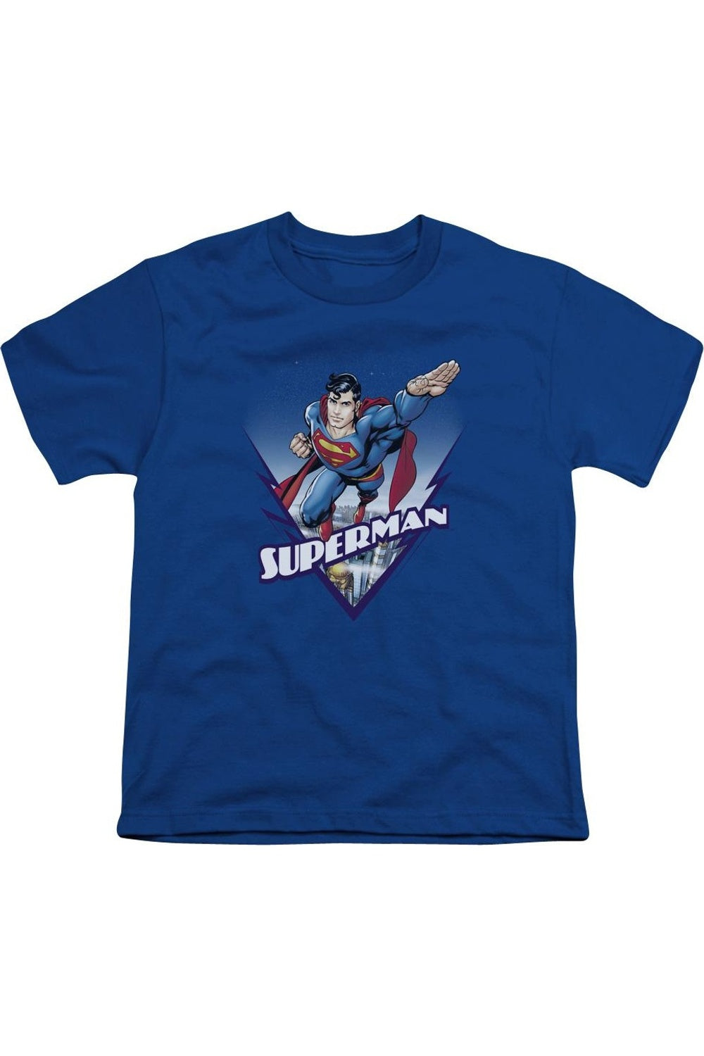 Футболка с коротким рукавом для детей "Супермен на задании" Gildan, синий
Футболка с коротким рукавом для детей "Супермен на задании" Gildan, синий
