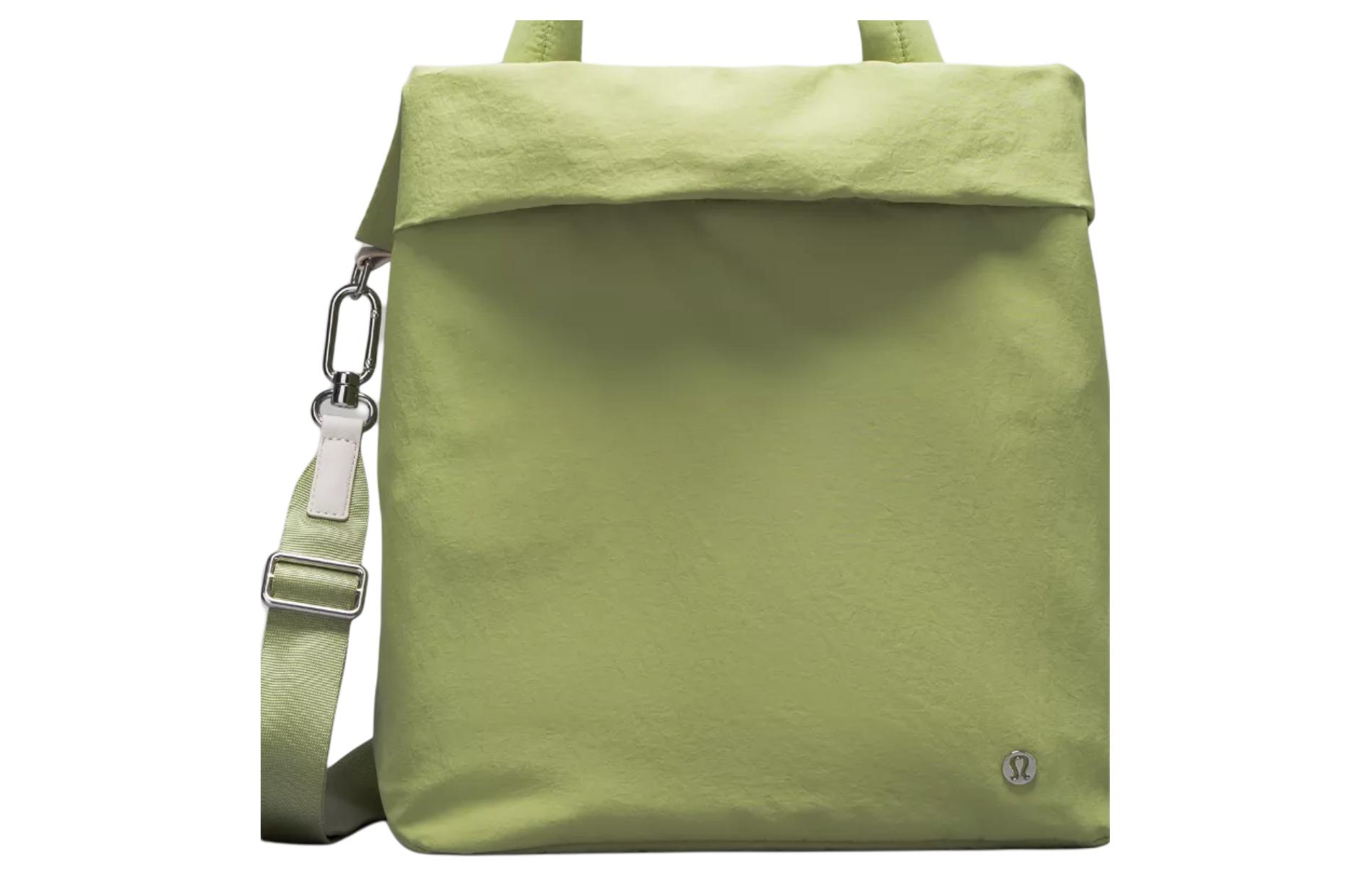 Lululemon Нейлоновая сумка через плечо унисекс зеленая, Green
Lululemon Нейлоновая сумка через плечо унисекс зеленая, Green