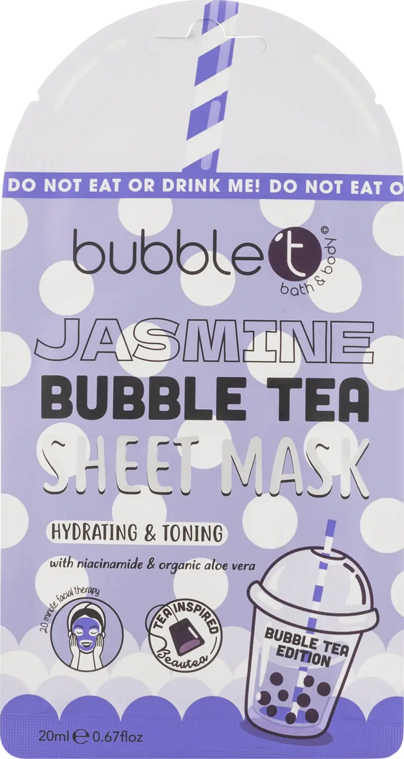 Маска для лица bubble t Gesichtstuchmaske in Jasmine with Aloe Vera & Niacinamide
Маска для лица bubble t Gesichtstuchmaske in Jasmine with Aloe Vera & Niacinamide