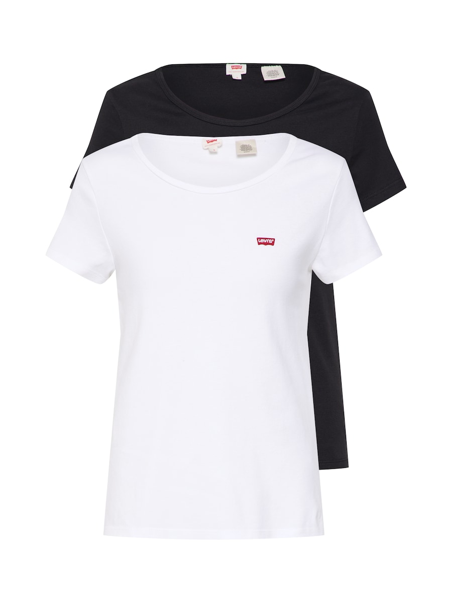 Рубашка LEVI'S 2 Pack Crewneck Tee, черный/белый
Рубашка LEVI'S 2 Pack Crewneck Tee, черный/белый