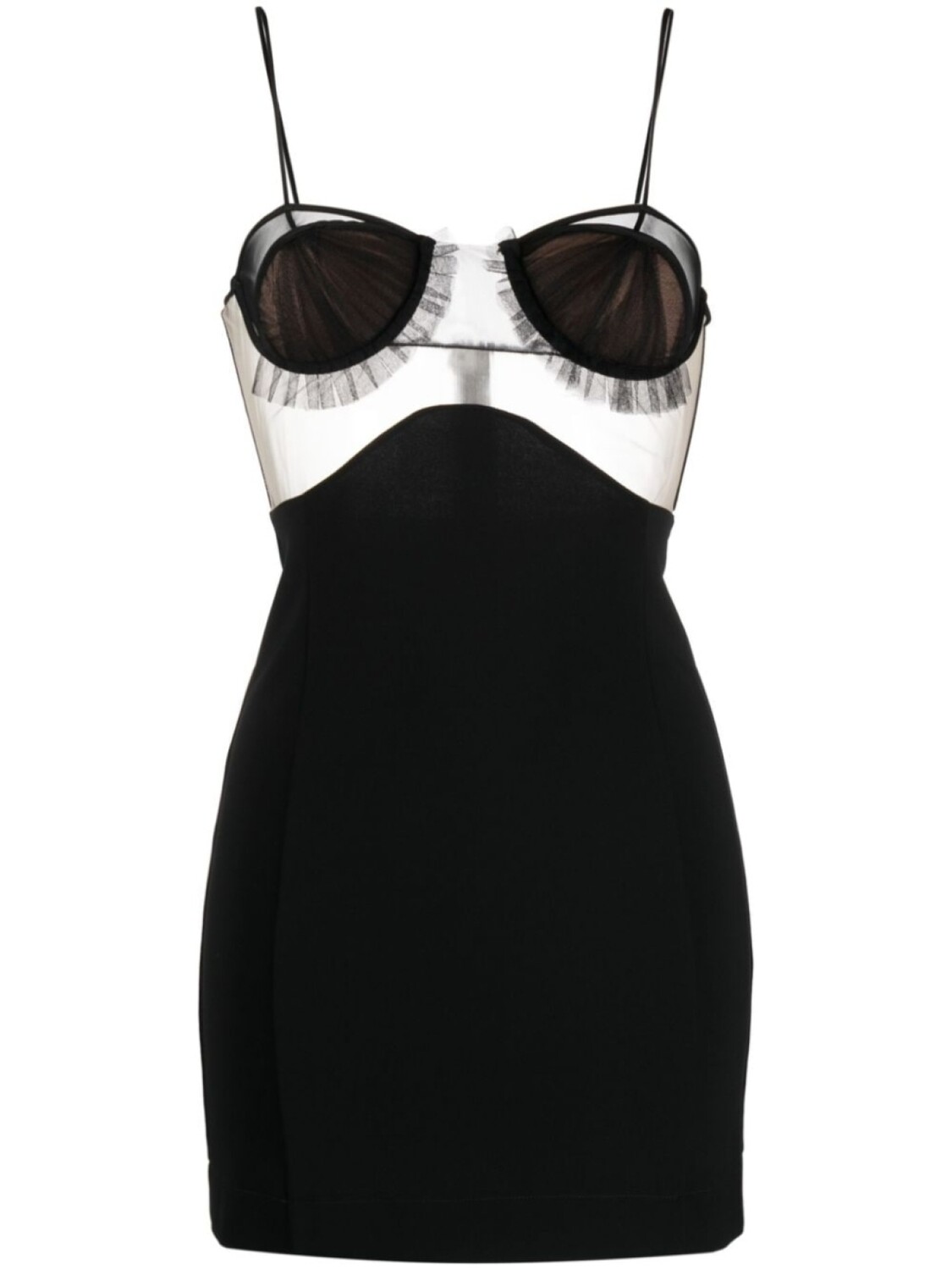 Nensi Dojaka платье мини с прозрачной вставкой, черный
Nensi Dojaka платье мини с прозрачной вставкой, черный