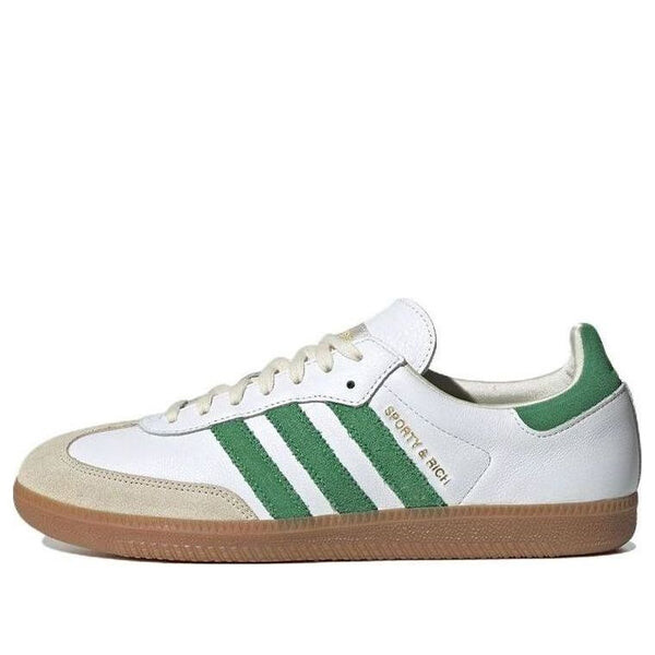 Кроссовки x sporty & rich samba og Adidas, белый 
Кроссовки x sporty & rich samba og Adidas, белый