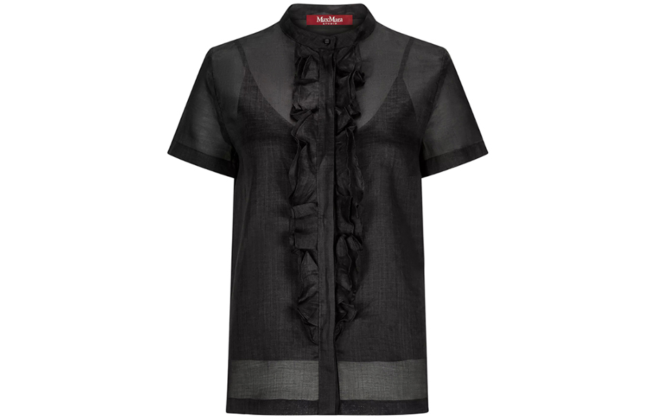 MaxMara Studio Женская черная рубашка
MaxMara Studio Женская черная рубашка