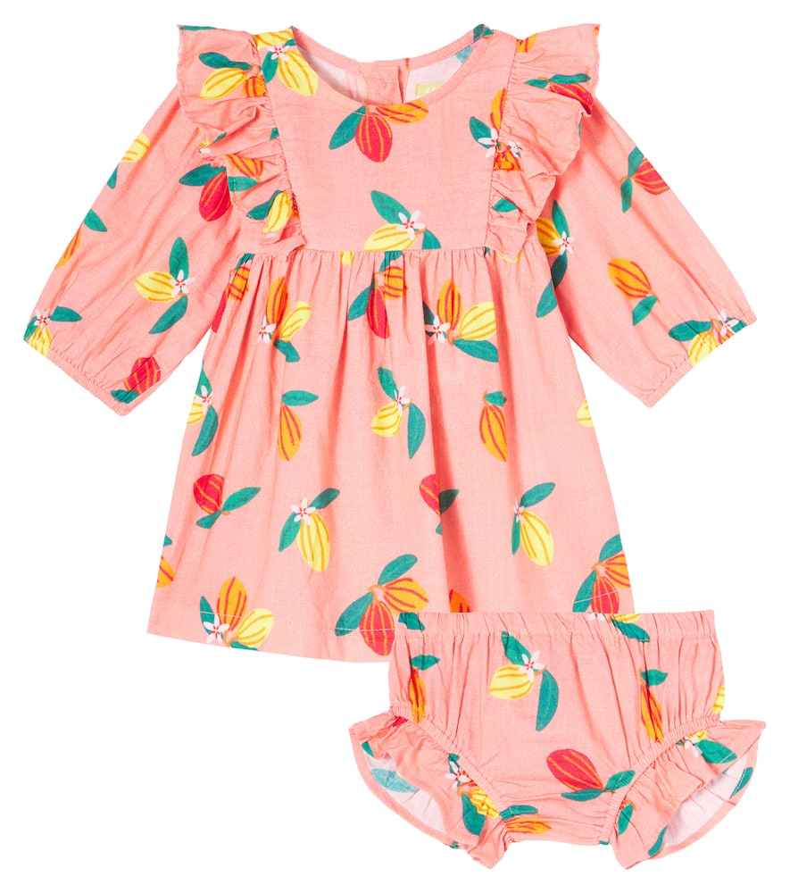 Детский хлопковый комплект из платья и панталон Fábula, Est Cacauzin Fundo Rosa Ajiru
Детский хлопковый комплект из платья и панталон Fábula, Est Cacauzin Fundo Rosa Ajiru