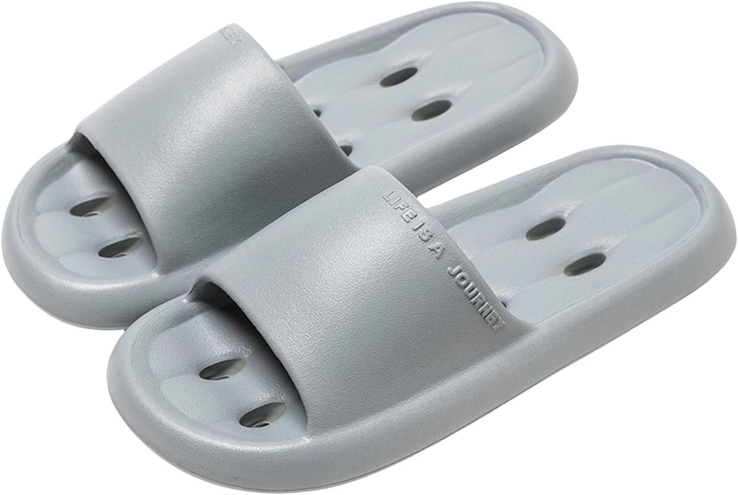 Душевые тапочки Быстро сохнущие Нескользящие Удобные Пляжные тапочки для дома Мужские и женские Нескользящие сандалии Generic, серый
Душевые тапочки Быстро сохнущие Нескользящие Удобные Пляжные тапочки для дома Мужские и женские Нескользящие сандалии Generic, серый