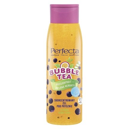 Концентрат геля для душа Bubble Tea Маракуйя + зеленый чай, Perfecta
Концентрат геля для душа Bubble Tea Маракуйя + зеленый чай, Perfecta
