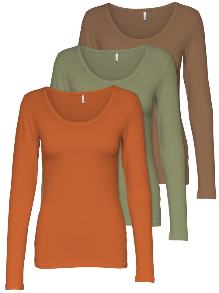 Лонгслив ONLY 3er-Set Basic Langarmshirt, цвет Mix6 BO/SA/TC
Лонгслив ONLY 3er-Set Basic Langarmshirt, цвет Mix6 BO/SA/TC