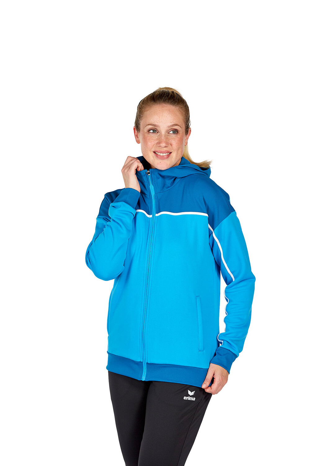 Спортивная куртка erima Change By Erima, цвет curacao/mykonos/weiß 
Спортивная куртка erima Change By Erima, цвет curacao/mykonos/weiß