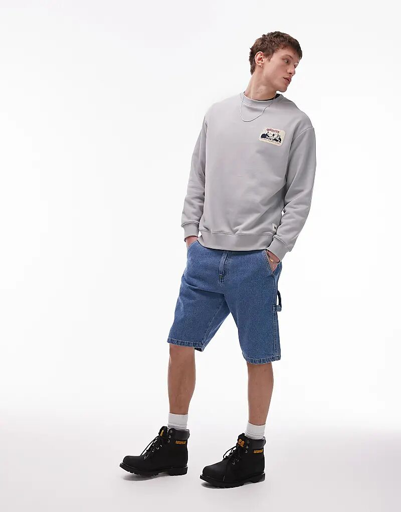 Джинсовые шорты CAT WWR Carpenter светло-голубого цвета
Джинсовые шорты CAT WWR Carpenter светло-голубого цвета