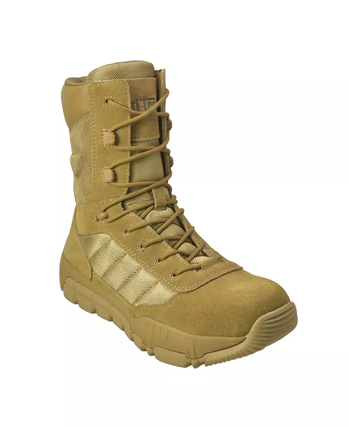 Мужские тактические ботинки с боковой молнией и композитным носком, 9", замша, цвет Coyote AdTec, коричневый/бежевый
Мужские тактические ботинки с боковой молнией и композитным носком, 9", замша, цвет Coyote AdTec, коричневый/бежевый