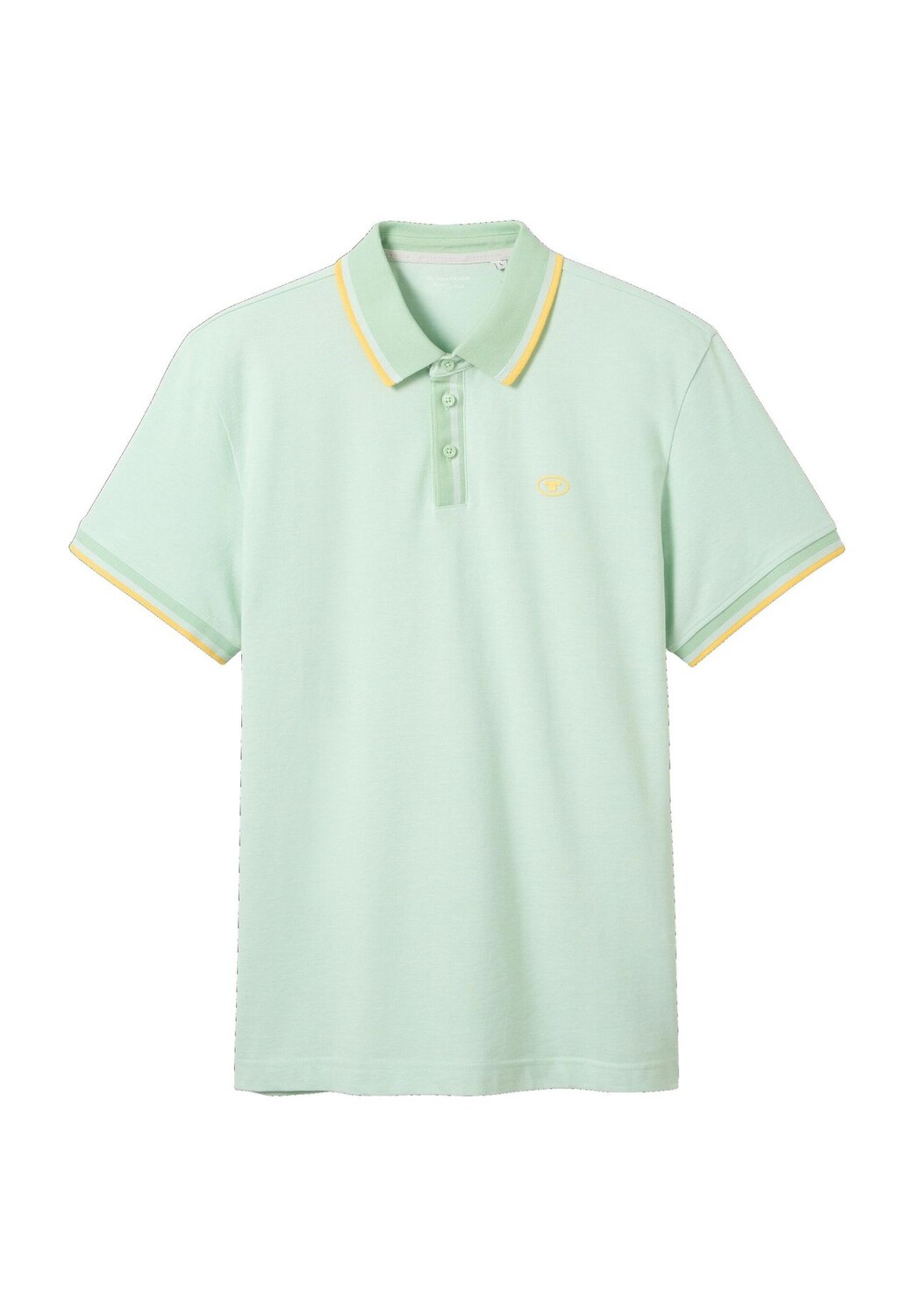 Рубашка-поло, принт с логотипом, структура пике, мужская TOM TAILOR, цвет White Mint
Рубашка-поло, принт с логотипом, структура пике, мужская TOM TAILOR, цвет White Mint
