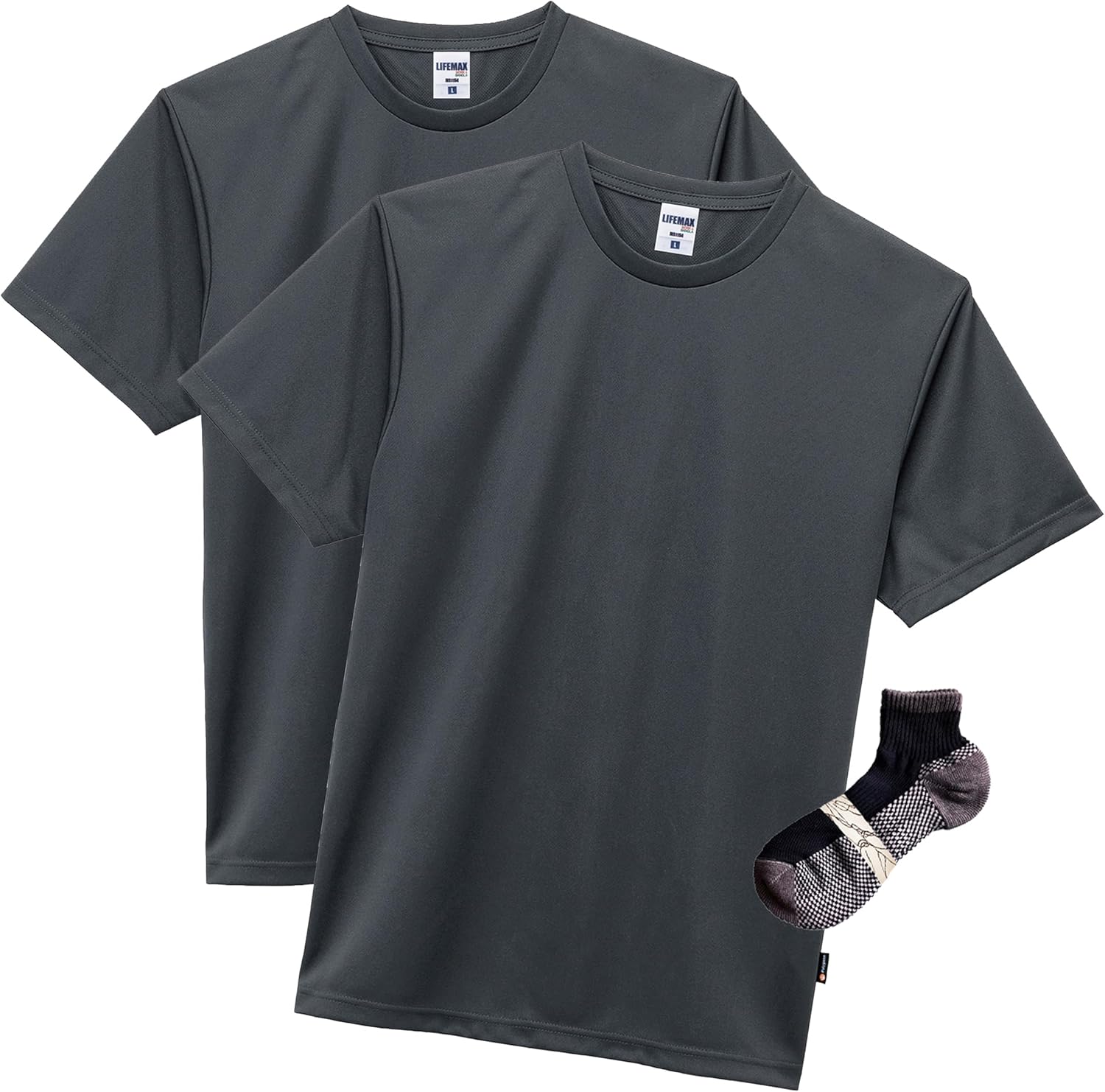 Футболка LIFEMAX унисекс для взрослых (обработка полизином для предотвращения запаха пота), угольно-серый
Футболка LIFEMAX унисекс для взрослых (обработка полизином для предотвращения запаха пота), угольно-серый