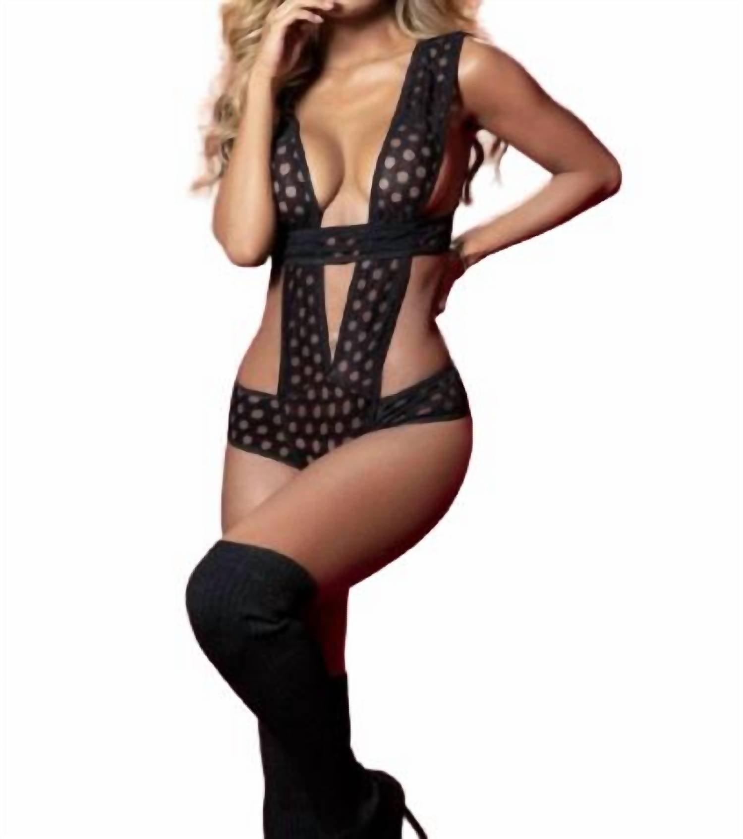 Ночфолл облегающий боди черный Mapale
Ночфолл облегающий боди черный Mapale